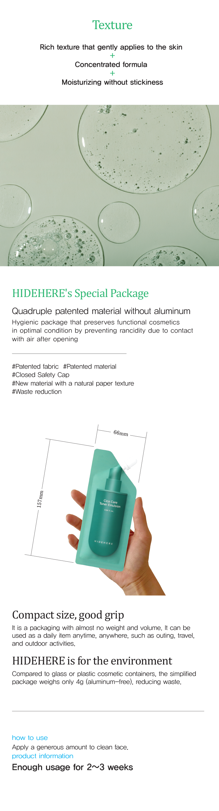 Cica Care Toner Emulsion 9 CL TN LP 03