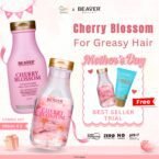 [Combo] BEAVER Cherry Blossom Shampoo + Conditioner 350ml
