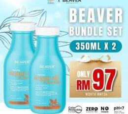 [Bundle Set] Argan Oil & Keratin Shampoo 350ml