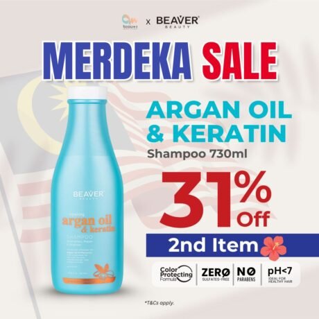 Argan Oil & Keratin Shampoo 730ml